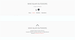 Desktop Screenshot of mikeblairoutdoors.com