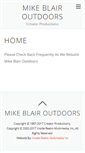 Mobile Screenshot of mikeblairoutdoors.com